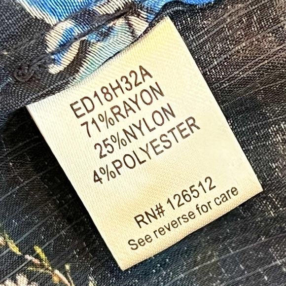 NWT Aratta ‘The Loveliest Shirt’ Embroidered Floral Button Down Tunic Blouse M - Picture 6 of 6